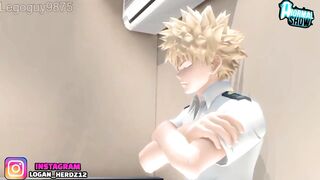 EL TRIO DE MINA, URARAKA Y KIRISHIMA BOKU NO HERO SEX ESPAÑOL
