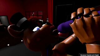 FNAF Female Freddy jerk and suck your cock
