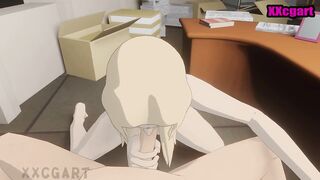 Tsunade BlowJob final climax