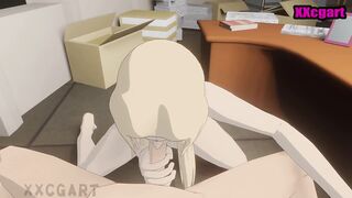 Tsunade BlowJob final climax