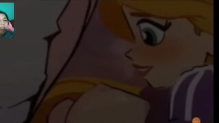 Follando a Rapunzel dulce coño