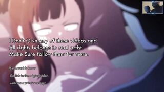 Akko and Natsumi She watching when her BestFriend is Fucked HARD