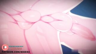 Cute Furry hard creampie (Furry Hentai Animation) Uncensored 60 FPS High Quality