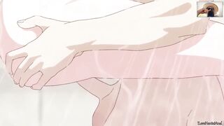 StepSister Help Her stepbroher in Shower