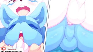 Futanari Furry (Furry Hentai Animation) Uncensored 60 FPS High Quality
