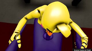 FNAF Sexy Chica Doing Blowjob