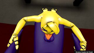 FNAF Sexy Chica Doing Blowjob