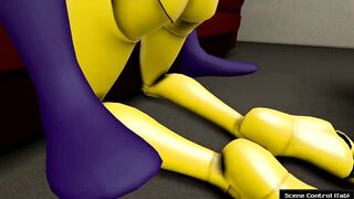 FNAF Sexy Chica Doing Blowjob