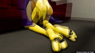 FNAF Sexy Chica Doing Blowjob