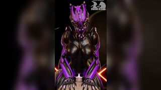 Niki Valkyr Warframe POV Riding 3D Animation