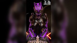 Niki Valkyr Warframe POV Riding 3D Animation