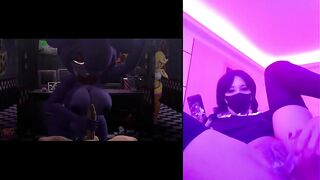 Halloween Nyauri1 #5 reaction Five Nights at Freddy039s Snu Snu uncensored