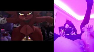 Halloween Nyauri1 #5 reaction Five Nights at Freddy039s Snu Snu uncensored