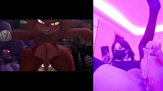 Halloween Nyauri1 #5 reaction Five Nights at Freddy039s Snu Snu uncensored