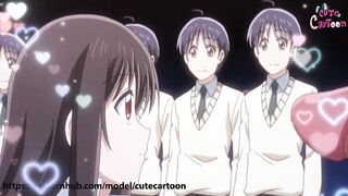 HORNY TEEN - Student dreams that she is FUCKED by a group of TEENS and she really loves it - CARTOON