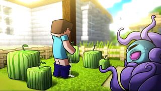 Hornycraft Minecraft Parody Steve Face Fuck Water Melon