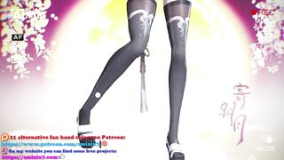 Ying Zhao Aether Gazer Hentai Undress Dancing Big Boobs Bouncing Chinese Girl MMD 3D