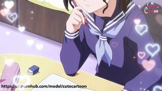 HOT Schoolgirl - Gets CAUGHT Masturbating in Her Schoolyard - Part 1 - Cute [CARTOON]