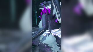 Furry Dragon Girl Dancing 2 (Porah)
