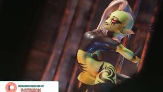 Monster Girl Anal Fucked By Sex Machine I Hottest Monster Girl [3D Hentai, 4K, 60FPS, Uncensored]