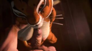 Tiger From Kung Fuu PAnda Love Hard Anal in 4k UHD