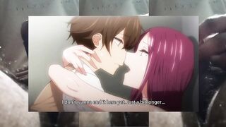Surprise sex plan with boyfriend in public toilet first time college anime hentai cartoon animation