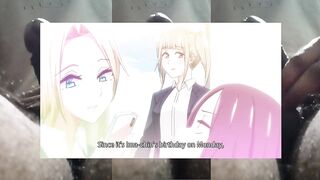 Surprise sex plan with boyfriend in public toilet first time college anime hentai cartoon animation