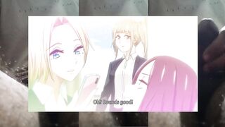 Surprise sex plan with boyfriend in public toilet first time college anime hentai cartoon animation