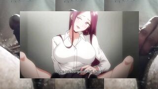 Surprise sex plan with boyfriend in public toilet first time college anime hentai cartoon animation