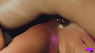 HENTAI - Brunette Babe's Pussy Is Dripping Wet And All Her Pussy Juice Is All Over The Place