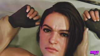 HENTAI - Brunette Babe's Pussy Is Dripping Wet And All Her Pussy Juice Is All Over The Place