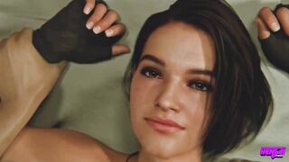 HENTAI - Brunette Babe's Pussy Is Dripping Wet And All Her Pussy Juice Is All Over The Place