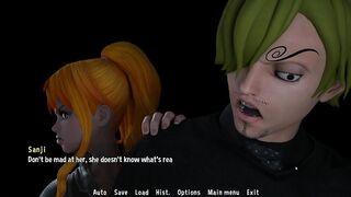 Sanji Fantasy Toon Adventure part 11 cheating on my girlfriend in the car