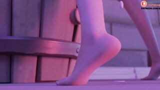 Akali and Ahri Sweetly Cumming Together ????| Exclusive Blender Hentai League Of Legend 4K 60Fps