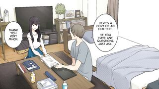 Senpai Fucks his Schoolgirl Student Until she Cums to De-STress Her
