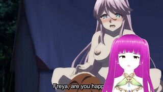 VTuber Anime Girl reacting to Redo Healer Threesome in Forest FFM
