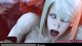 Monster Mandela sucks you and fucks you (coot27)