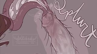 【Lewd Comic/Doujin Dub】 "A New Years Dream Come True" feat. Johnny Static 【Art: Wicked_YB】