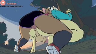 Futa Furry Anal Fucked In Park - Futanari Furry Hentai 60 FPS High Quality Animated 4K
