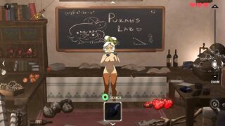 Purah is building a masturbator robot Game development in progress