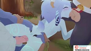 CUTE FURRY GIRL HARD FUCKED IN ALL HOLES IN FOREST ????| BEST FURRY HENTAI ANIMATION 60 FPS