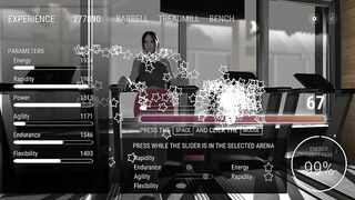 Sex Gym 3D sex on an arm exercise machine