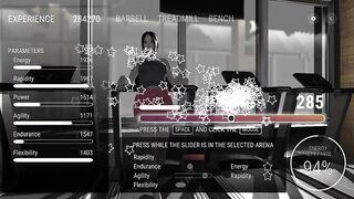 Sex Gym 3D sex on an arm exercise machine