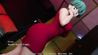 Sanji Fantasy Toon Adventure part 15 Dragon Ball Z Bulma and Android 18 Scenes in Fantasy Toon