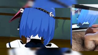 Genshin Impact Raiden Shogun and Futa