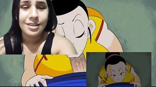 Goku gives him his milk with a tremendous fuck