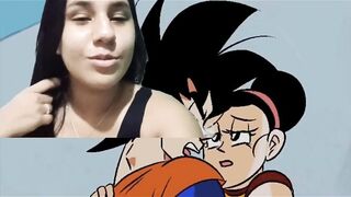 Goku le da una buena follada a su mejor amiga