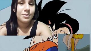 Goku le da una buena follada a su mejor amiga