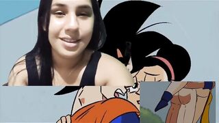 Goku le da una buena follada a su mejor amiga