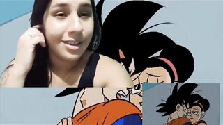 Goku le da una buena follada a su mejor amiga